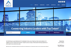 Arch360 Recruiting website Example