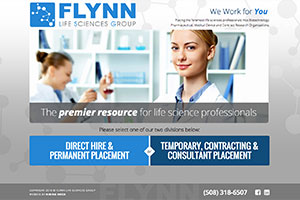 Flynn Recruiting website Example