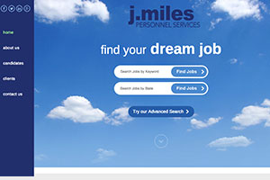 JMiles Recruiting Site Example