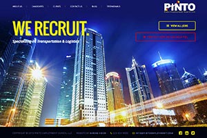 Pinto Employment website Example