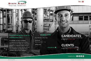 Staff Right website Example