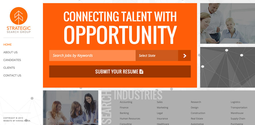 SSG Network Recruiting Site Example