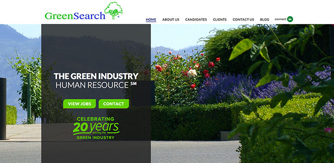 GreenSearch Recruiting Site Example