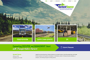 Garland Source website Example
